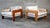 Mid-Century Modern 1960s Attributed to Adrian Pearsall for Craft Associates Lounge Chairs - A Pair For Sale - Image 3 of 18