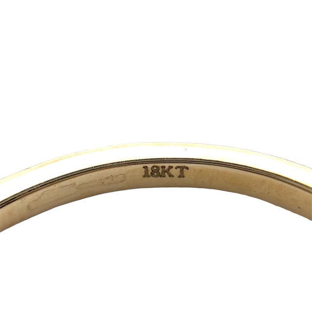 18k Yellow Gold Serpent Cuff Diamond Ring, Size 6.25 For Sale In New York - Image 6 of 6