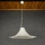 White Murano Glass Pendant Lamp, Italy, 1970s For Sale - Image 10 of 13