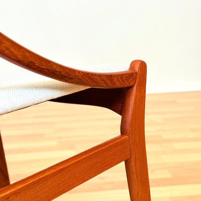 Wood Danish Model BT21 Dining Chairs in Teak by Vestervig Eriksen for Brdr. Tromborg, 1950, Set of 6 For Sale - Image 7 of 18
