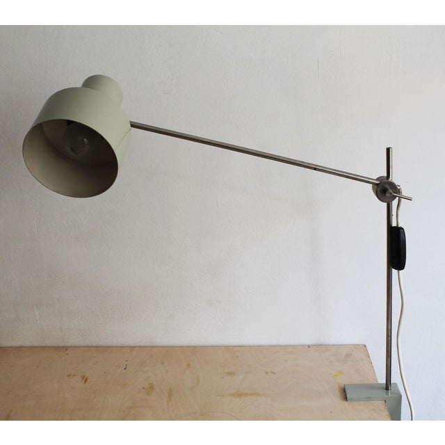 Gray Desk Lamp from Jan Suchan, 1960s For Sale - Image 8 of 16