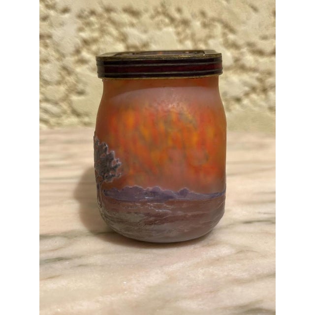 Vase in Glass Paste from Legras For Sale - Image 9 of 12