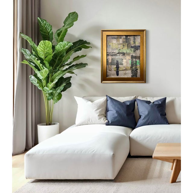 Mid-Century Modern Atmosphere No. 2 - Original Abstract Painting by J. Kent Martin For Sale - Image 3 of 10