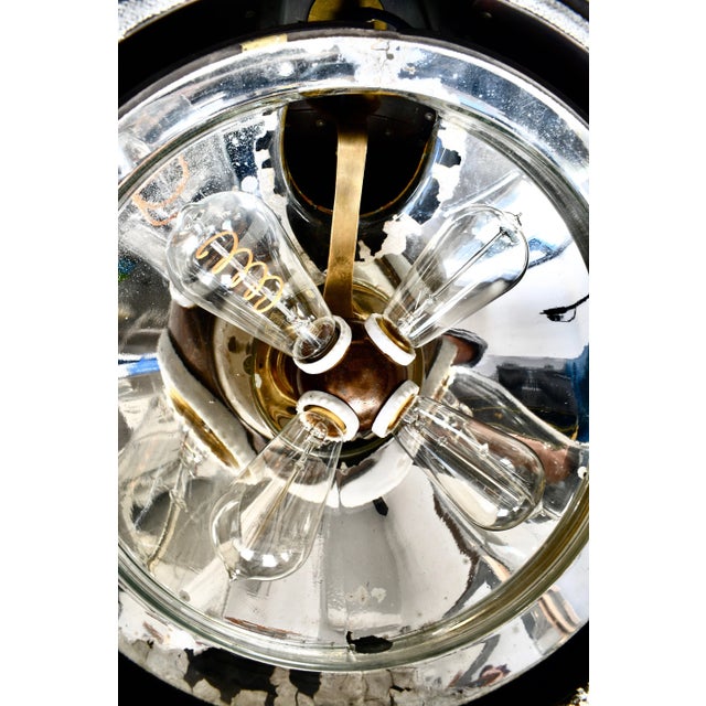 Copper 1920s General Electric Searchlight Floor Lamp For Sale - Image 8 of 12