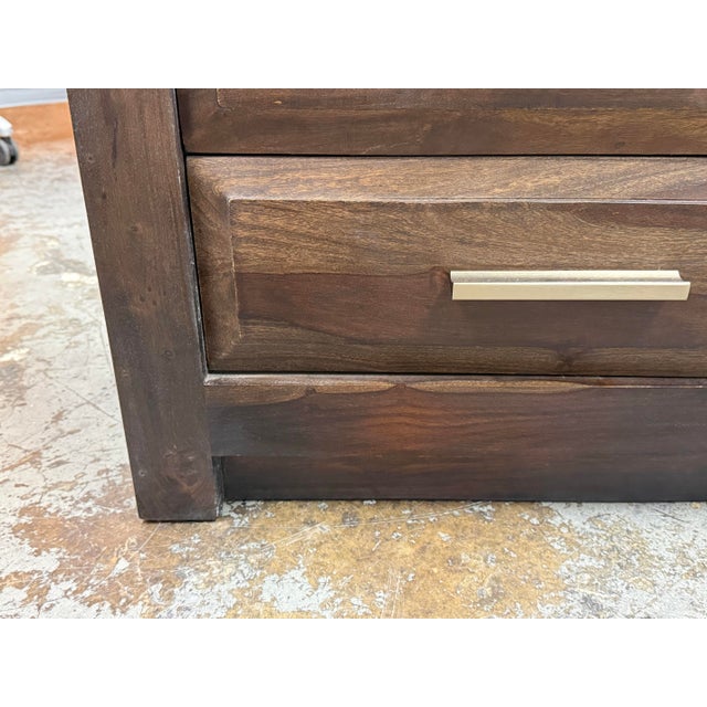 Sierra Living Concepts Sierra Nevada Rustic Dresser, Medium Espresso For Sale - Image 12 of 12