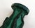 Small Czech Art Deco Vasein Malachite Green Opaline Glass with Bacchantes attributed to Heinrich Hoffmann, 1930s For Sale - Image 7 of 13