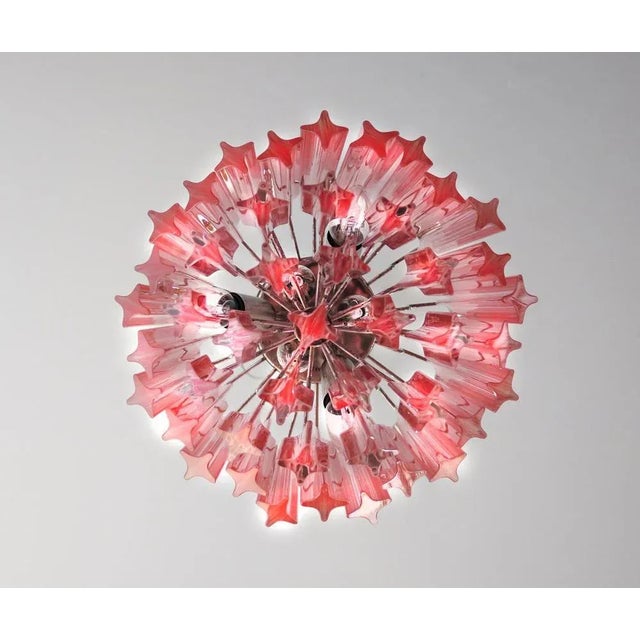 Quadriedri Glass Chandeliers, Murano, Set of 3 For Sale - Image 6 of 11