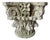 1970s Vintage Carved Stone Corinthian Capital Architectural Coffee Table Base For Sale