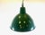 Large Mid-Century Green Fabric Pendant Lamp from Zaos, 1960s For Sale - Image 16 of 16