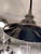 Industrial Restoration Hardware 20th C. Factory Filament Metal Shade Pendant For Sale - Image 3 of 12