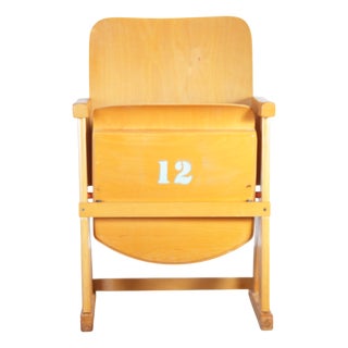 Vintage Cinema Bench from Ton, 1960s For Sale