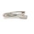 Japanese 1990s Mikimoto Estate Akoya Pearl Men's Tie Clasp Silver 7 mm 5.3 Grams For Sale - Image 3 of 11