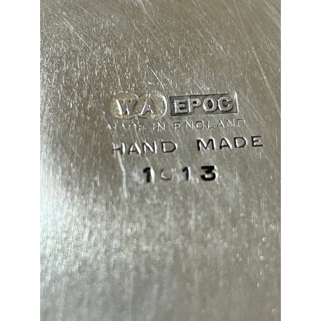 English Silver Plate Gallery Tray For Sale In Kansas City - Image 6 of 7