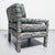 1970s Vintage Milo Baughman Style Upholstered Parsons Chairs For Sale In Miami - Image 6 of 9