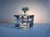 Contemporary Brutalist Glass Block Cube Vase with Optical Interior, Germany, 1970s For Sale - Image 3 of 7