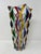 This lovely vase features incredible color and it would be a wonderful addition to any room. Handcrafted in Italy of fine...