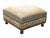 This ottoman has a colorful mandala pattern fabric with a complementary floral motif encircling the lower portion. Its...
