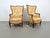 Rococo Style Wingback Armchairs, 1920s, Set of 2 For Sale - Image 16 of 17