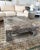 1970s 1970s Vintage Grayscale Marble Coffee Table For Sale - Image 5 of 12