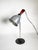 Industrial table lamp with aluminum shade, France, 20th century. This industrial-style table lamp combines functionality...
