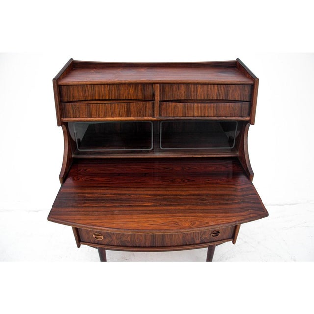 1960s Rosewood Writing Desk by G. Falsig for Möbelfabrik Holstebro, 1960s For Sale - Image 5 of 17