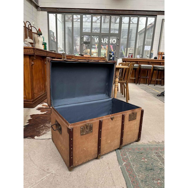 Vintage Soyez Père Travel Trunk, Lille For Sale - Image 10 of 13