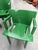 Model 4870 Armchairs in Green ABS by Anna Castelli Ferrieri for Kartell, 1980, Set of 4 For Sale - Image 6 of 9
