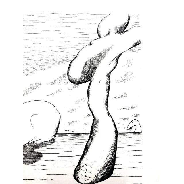 Roger Vieillard - Surrealist Horse - Original Etching 1946 For Sale - Image 6 of 8