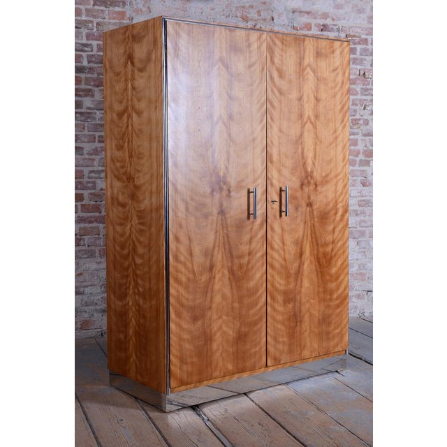 Bauhaus Wardrobe by H.J. Hagemann for Mücke Melder, 1930s For Sale - Image 9 of 16