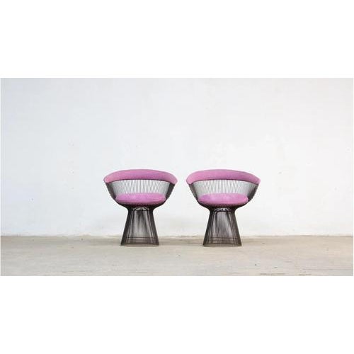 Chairs in Brass by Warren Platner, 1974, Set of 2 For Sale - Image 10 of 10