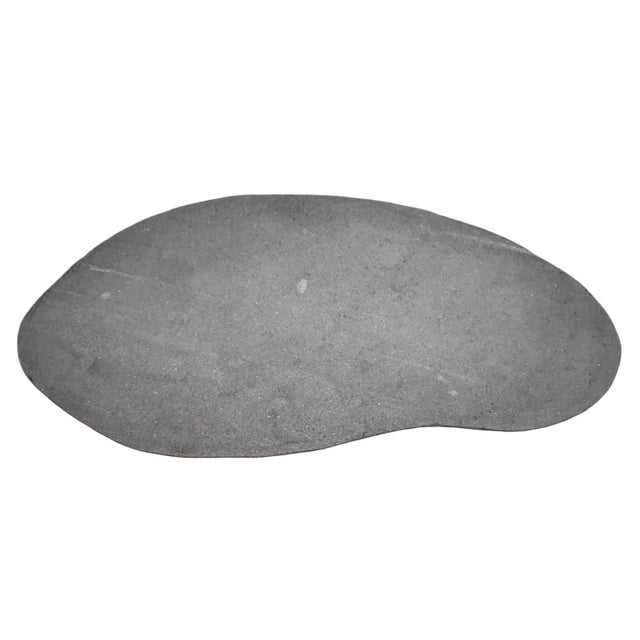 2020s Stone Boulder Organic Modern Outdoor Bench / Coffee Table For Sale - Image 5 of 8