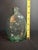 Antique Albany Glass Works Historical Flask Gi-28 Steamboat Sailboat Aqua Glass 1840s For Sale - Image 16 of 17