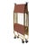 There is something wonderfully cinematic about this piece — the kind of bar cart one imagines in a glamorous 1970s...