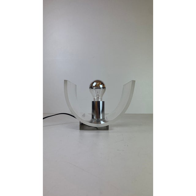 Space-Age Table Lamp by François Arnal for Atelier A, 1970s For Sale - Image 10 of 13