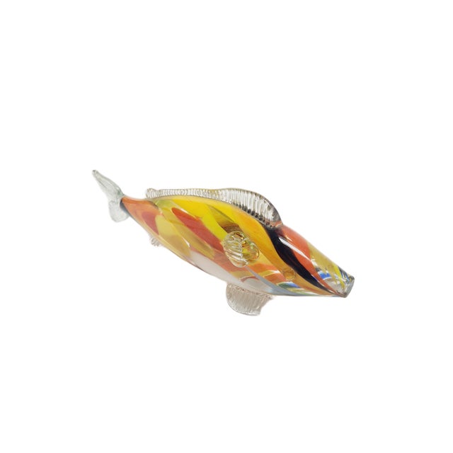 Fish Glass Figurine, Poland, 1960s For Sale - Image 10 of 15