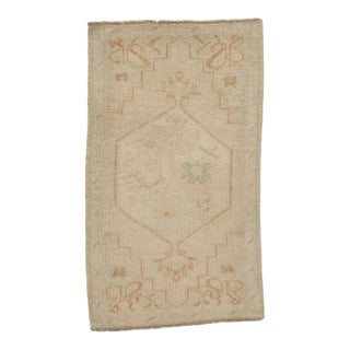 A Vintage Turkish Yastik Rug 1'9 X 3' For Sale