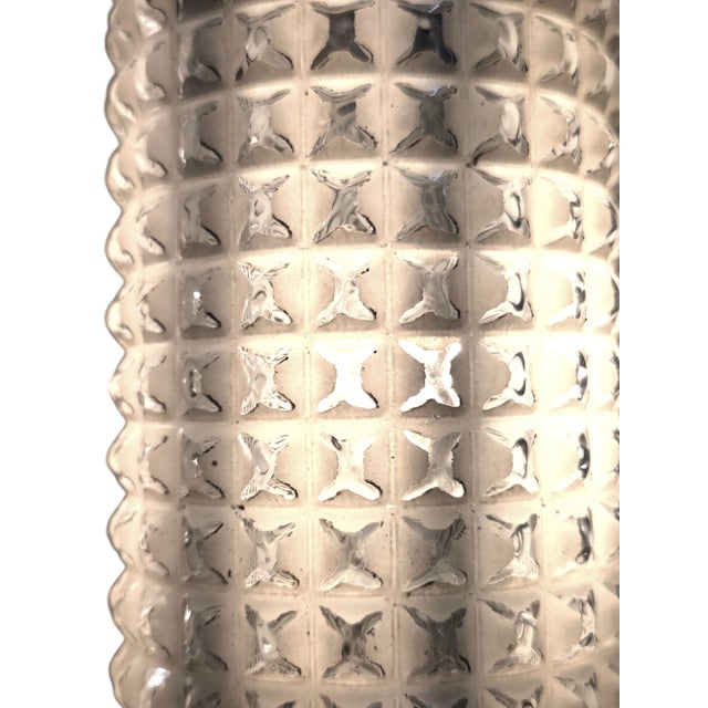 Vintage Enameled Glass, Brass & Nickel Two Light Wall Sconces - Set of Three For Sale - Image 13 of 17