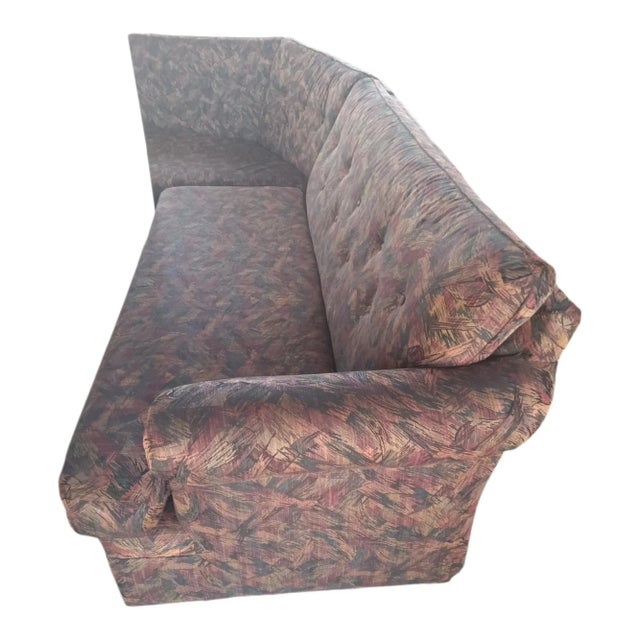 Very high quality custom made 3 piece mid century sectional sofa made in the 1970s