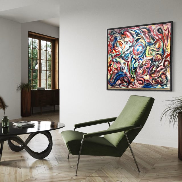 "Pearl", Contemporary American Abstract Painting For Sale In Atlanta - Image 6 of 6