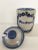 Vintage M. A. Hadley Handmade Pottery Bowls & Lidded Mustard Jar - Set of 3 For Sale - Image 9 of 11
