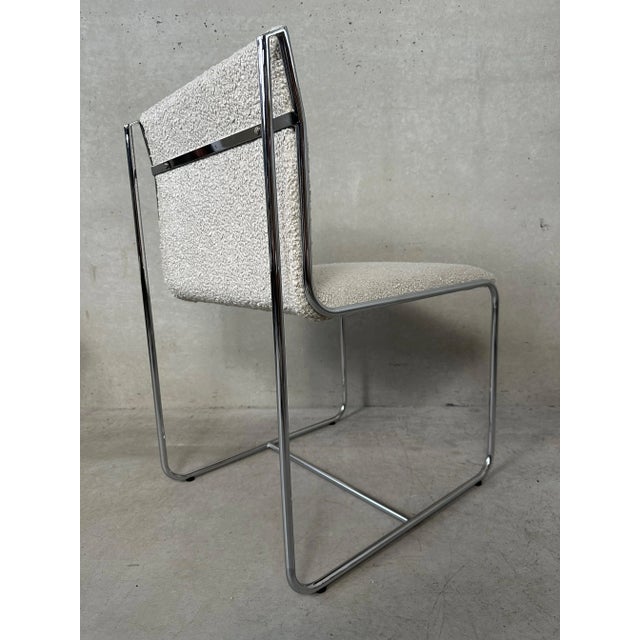 Textile Vintage Dining Chairs, Set of 6 For Sale - Image 7 of 16