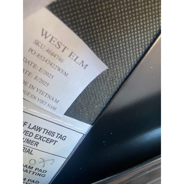 West Elm Chase Petite Swivel Dining Chair For Sale In Miami - Image 6 of 8