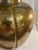 Wood Vintage 1960’s Paul Hanson Hammered Brass Chinoiserie Table Lamps With Original Shades For Sale - Image 7 of 13