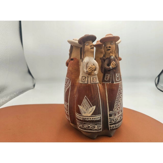 Womens Clay Whistle Ocarina, Peru, 1960s-1980s For Sale - Image 6 of 6