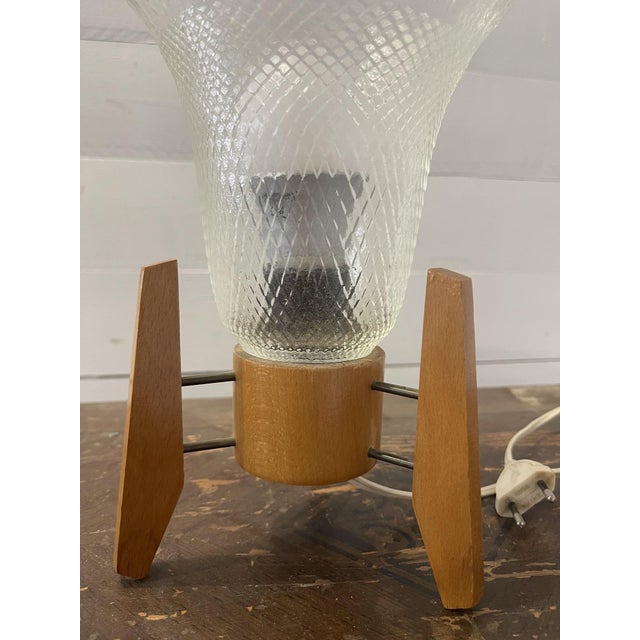 Vintage Original Desk Lamp by Drevo-Humpolec for EFC, 1970 For Sale - Image 3 of 6