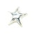 1990s 1990s Tiffany & Co Estate Puffed Star Brooch Sterling Silver For Sale - Image 5 of 7