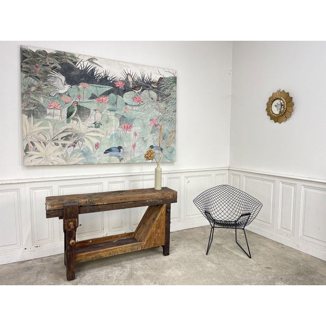 Workbench in Oak, 1920s For Sale - Image 9 of 10