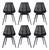Noho Move Chairs in Black by Formway, Set of 6 For Sale