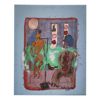 Tonino Guerra, Untitled, 2005, Acrylics on Canvas For Sale