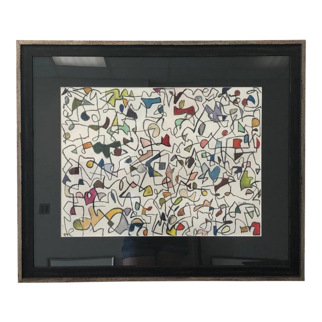 1990s Garland Ferris Synergy Series #1 Abstract Painting For Sale